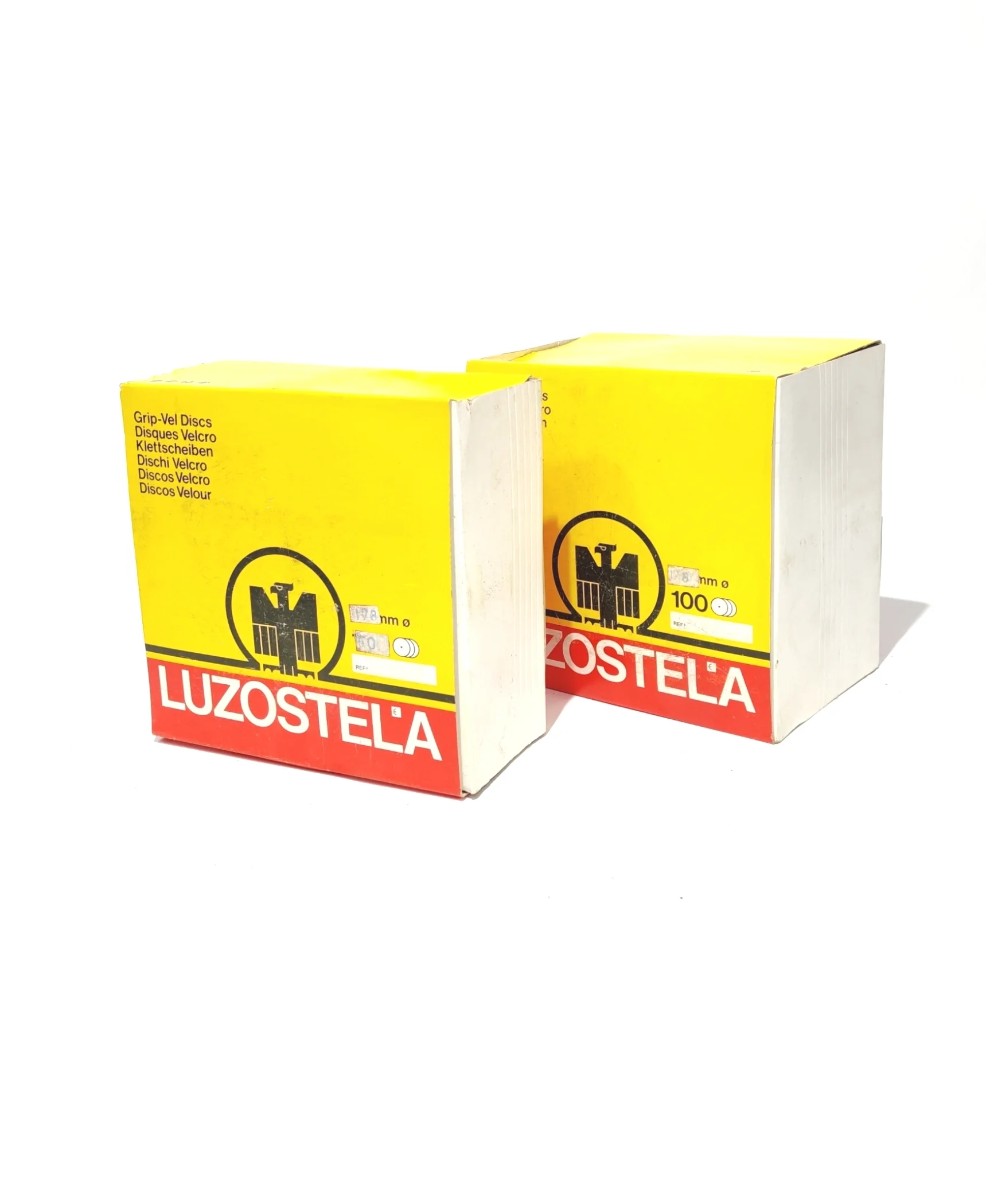 10 pakker Luzostela Slibeskiver 178mm