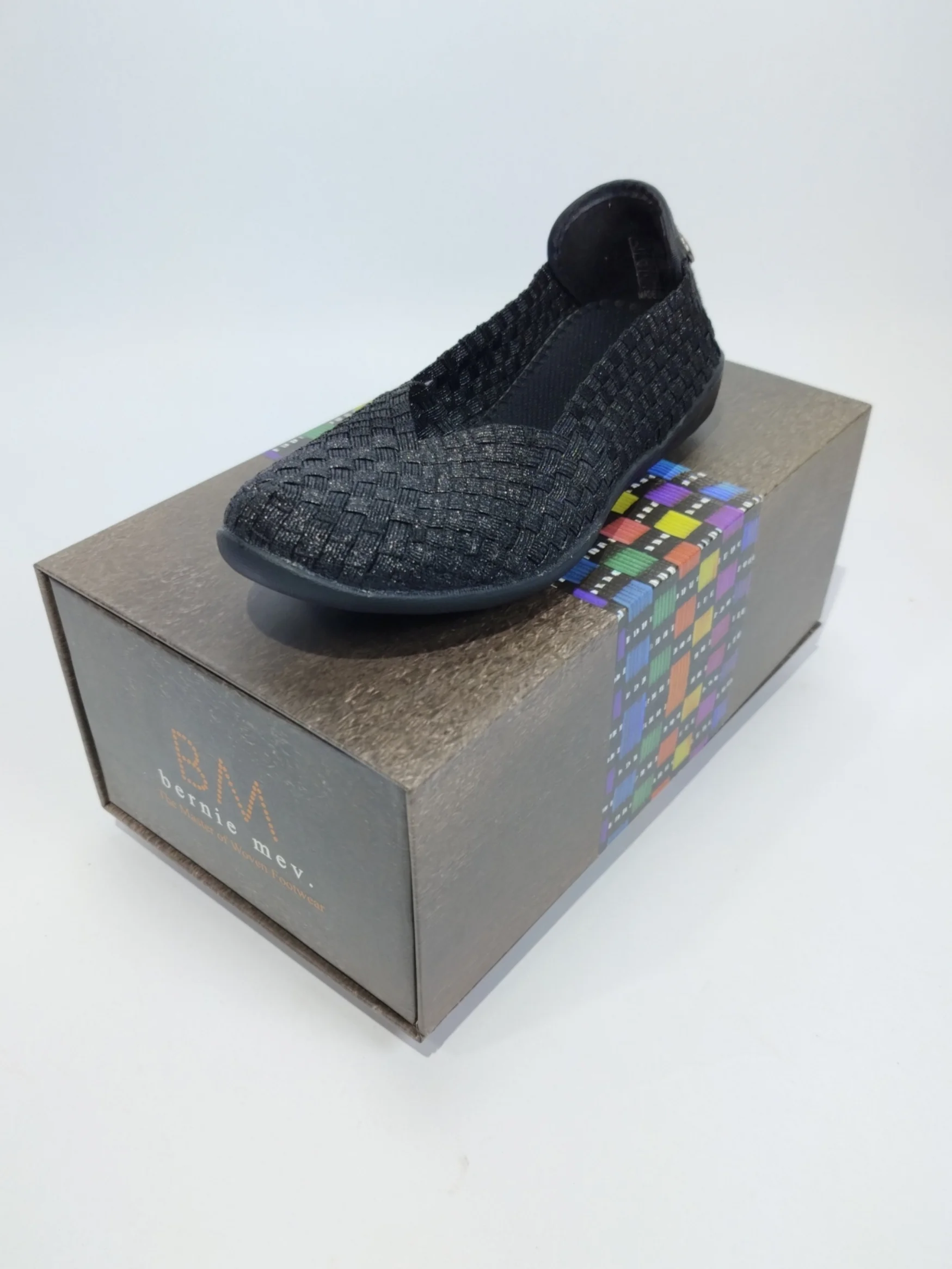 Bernie Mev Catwalk Black Metallic Str.35