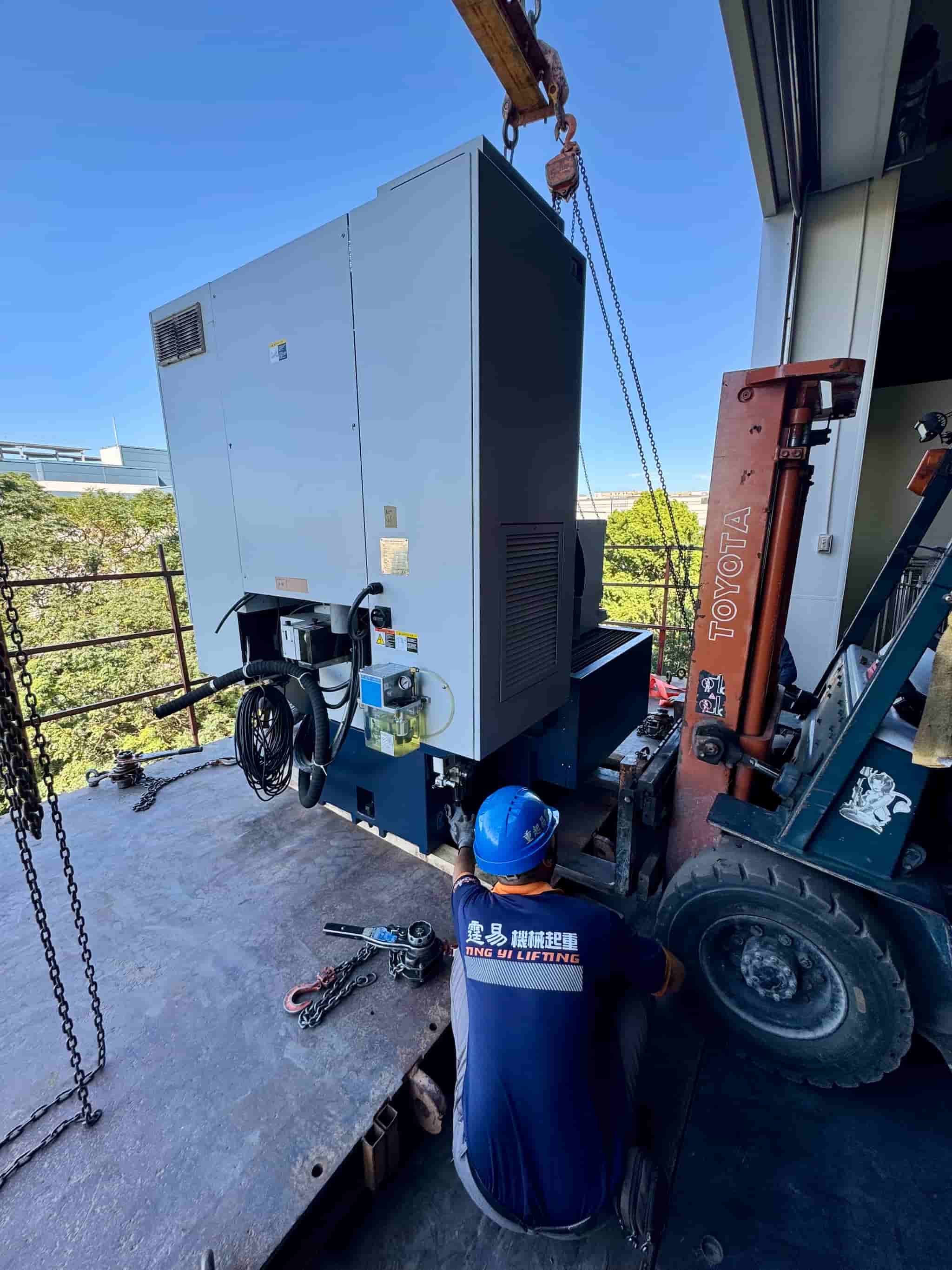 吊掛平台高空作業 相片 3