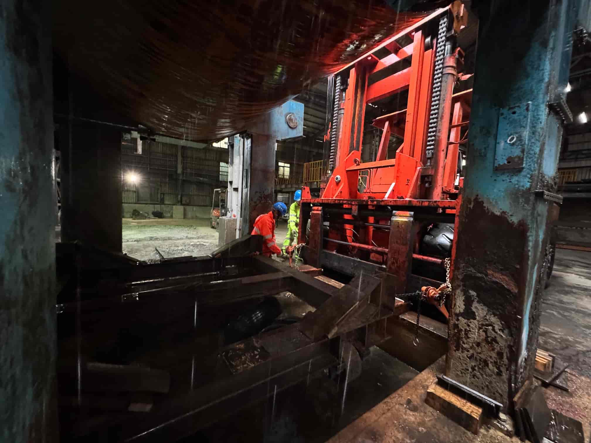 巨型熱蒸汽滾筒機（造紙機械） 相片 2