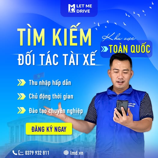 Thuê tài xế lái xe hộ LMD Let Me Drive Tuyển dụng tài xế lái xe hộ tại Hà Nam không cần xe riêng