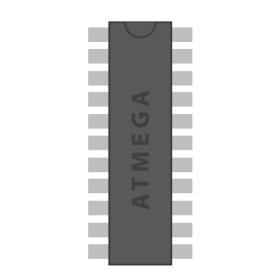 Arduino Atmega internal 8MHz clock bootloadersMain