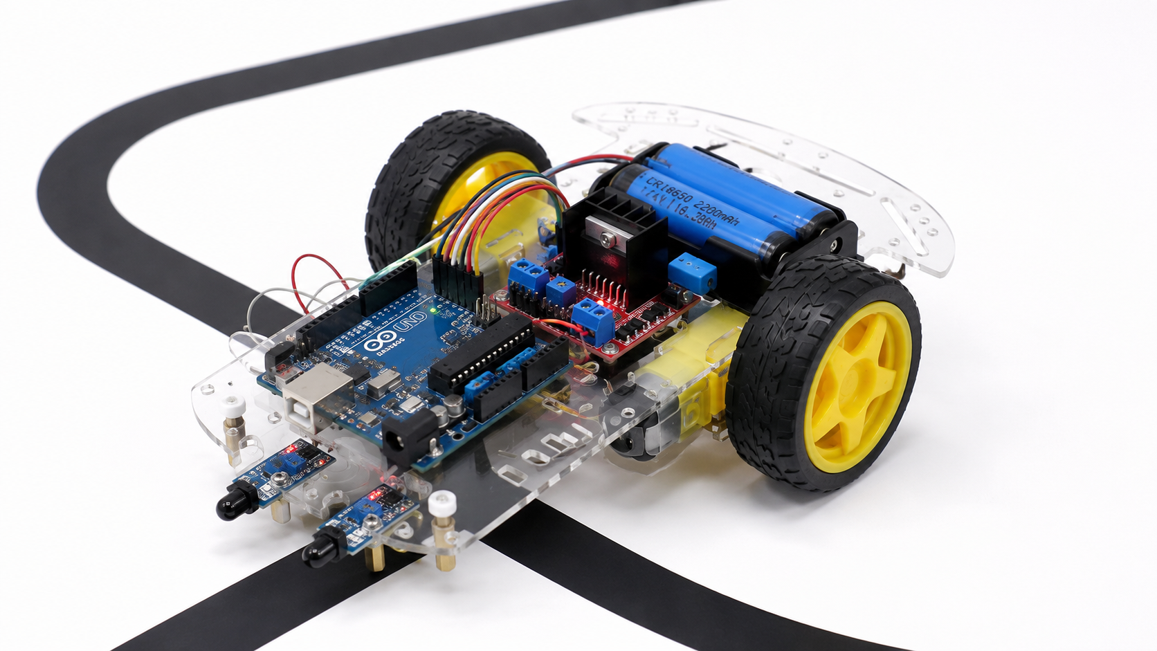 Build Your First Line-Following Robot with Arduino
