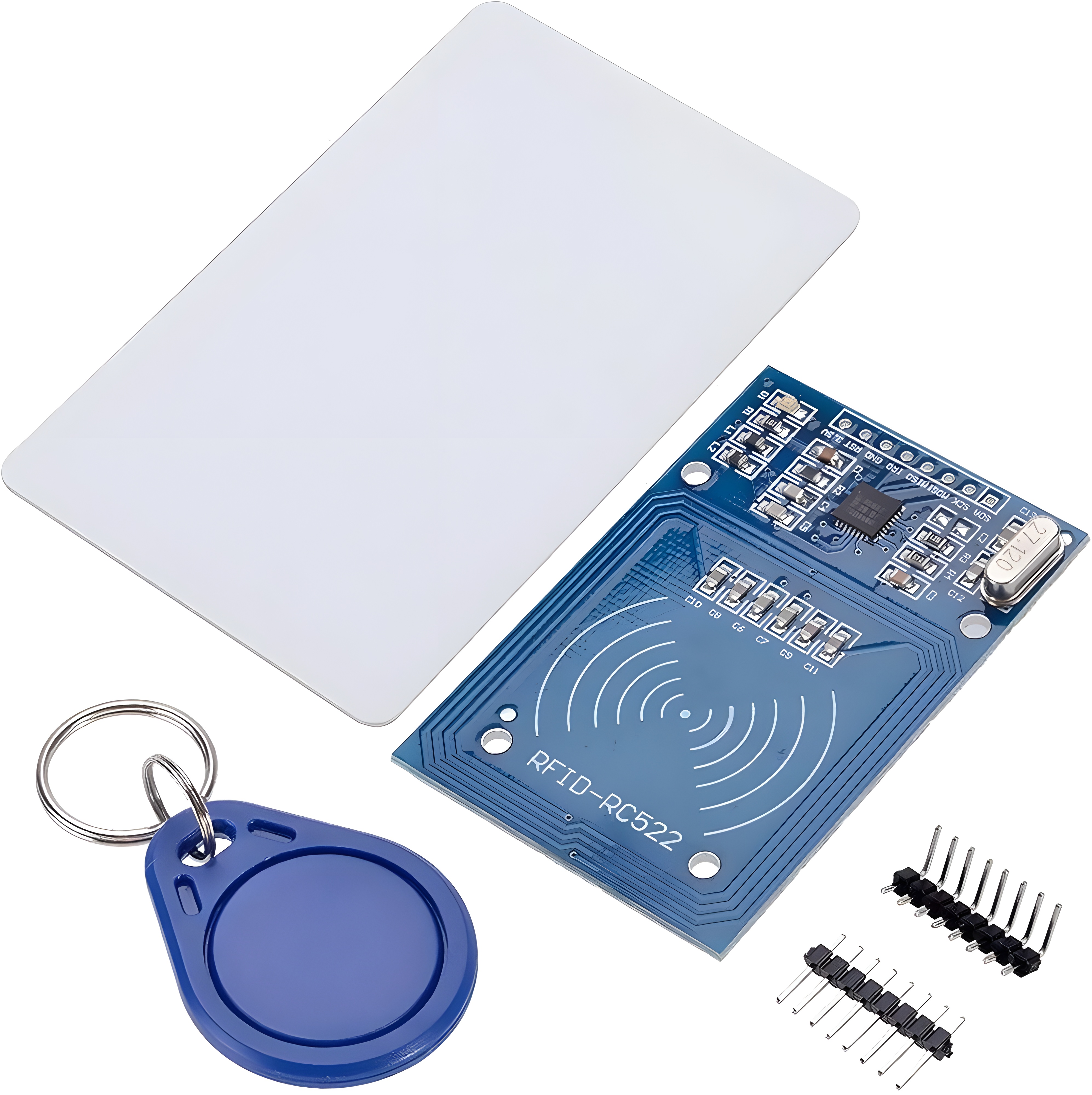 RFID RC522 Module with Card & Keychain