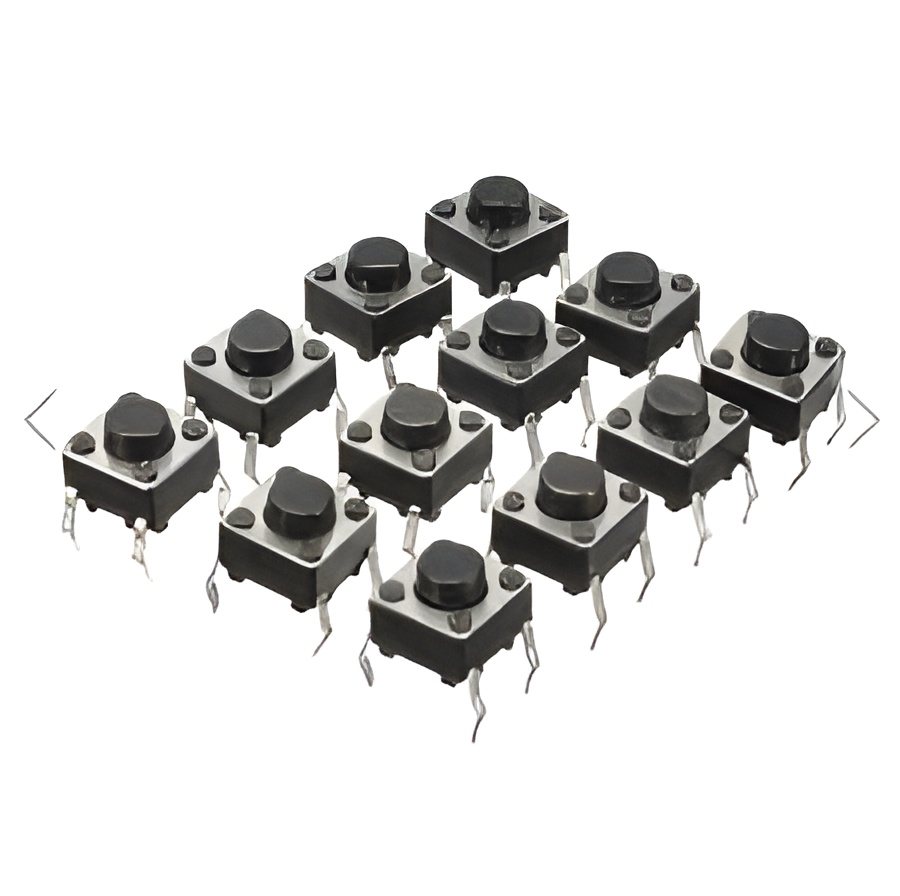 Pack of 100 tactile push buttons 