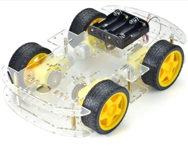 4WD Robot Car Chassis Kit product view 2 from Tinkro