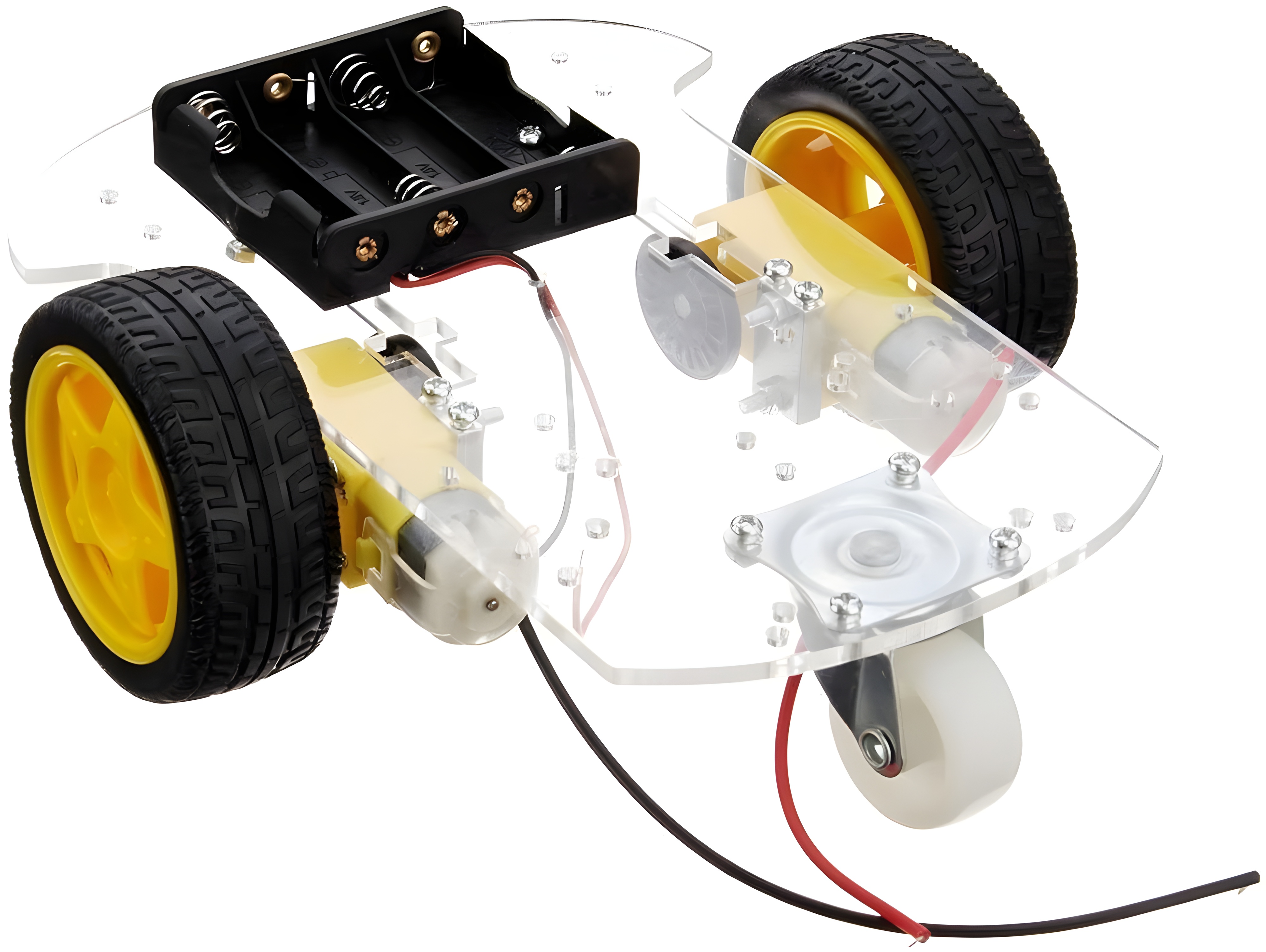 2WD Robot Car Chassis Kit with Wheels