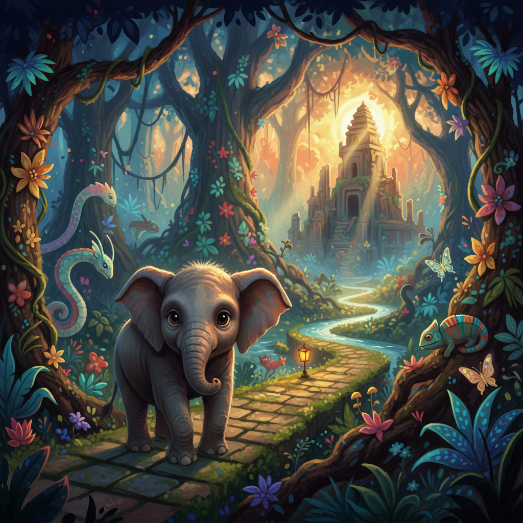 The lost elephant