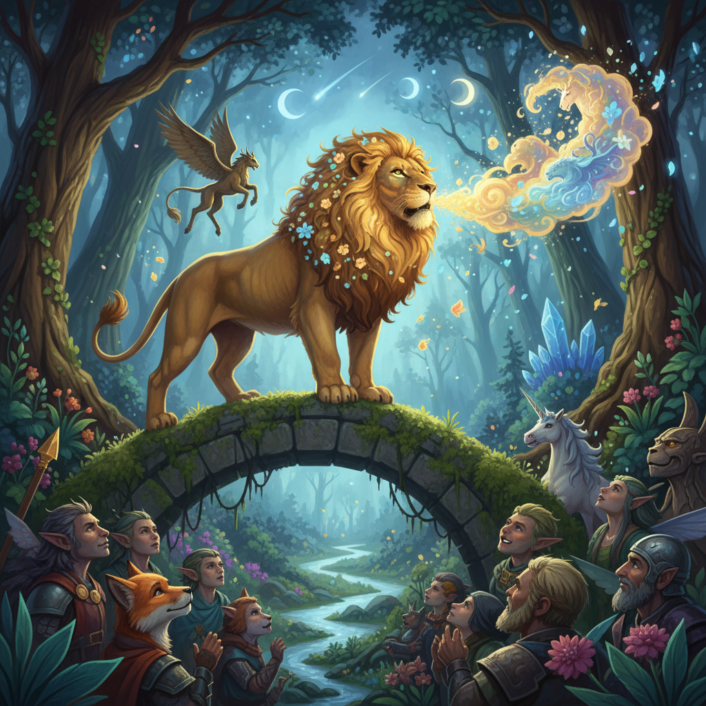 THE LION'S KIND ROAR