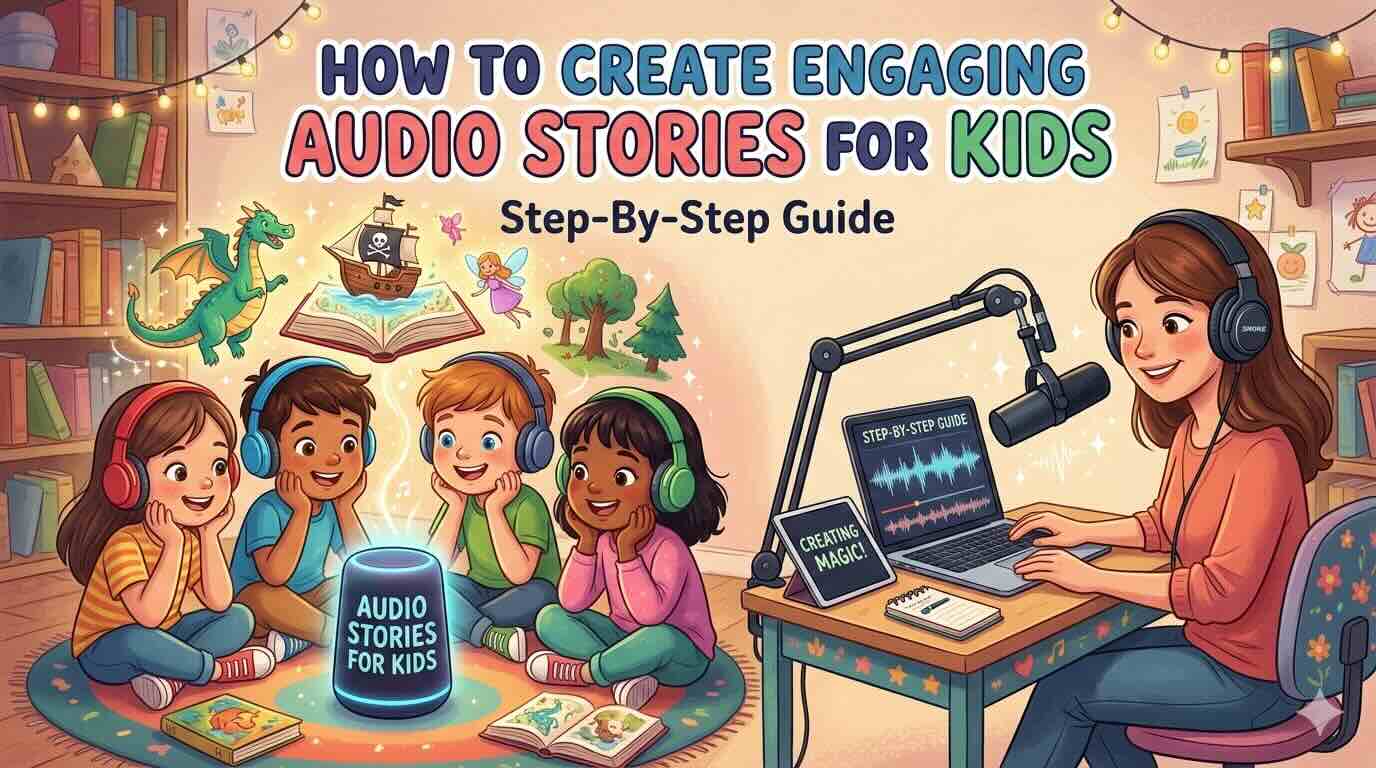 Craft Captivating Kids' Audio Stories: Your Step-by-Step Guide