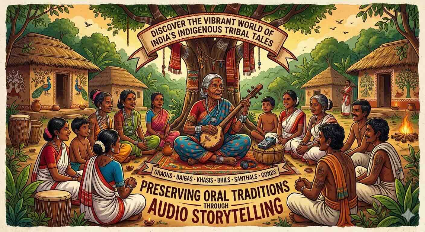 Unearthing India's Oral Heritage: Audio Stories of Indigenous Tribes
