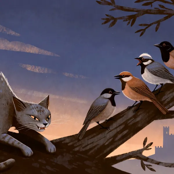 The Cat and the Birds