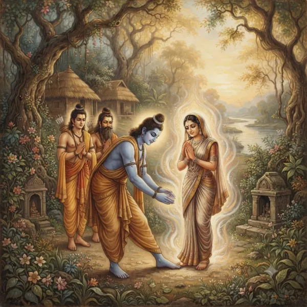 Cover artwork for बालकाण्ड l भाग १५ – अहल्येचा उद्धार