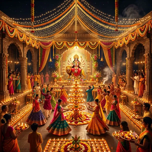 Cover artwork for नवरात्रीची जादुई गोष्ट