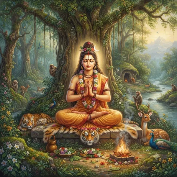 Cover artwork for बालकाण्ड l भाग ४ – पार्वतीचा जन्म आणि तपश्चर्या