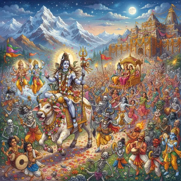 Cover artwork for बालकाण्ड l भाग ६ – भगवान शंकरांची गमतीशीर वरात