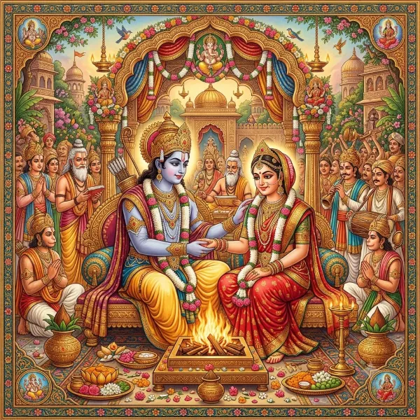 Cover artwork for बालकाण्ड l भाग २२ – सीता-राम विवाह