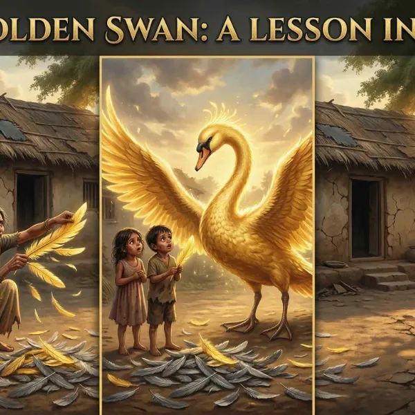 स्वर्ण हंस - लालच का अंधकार