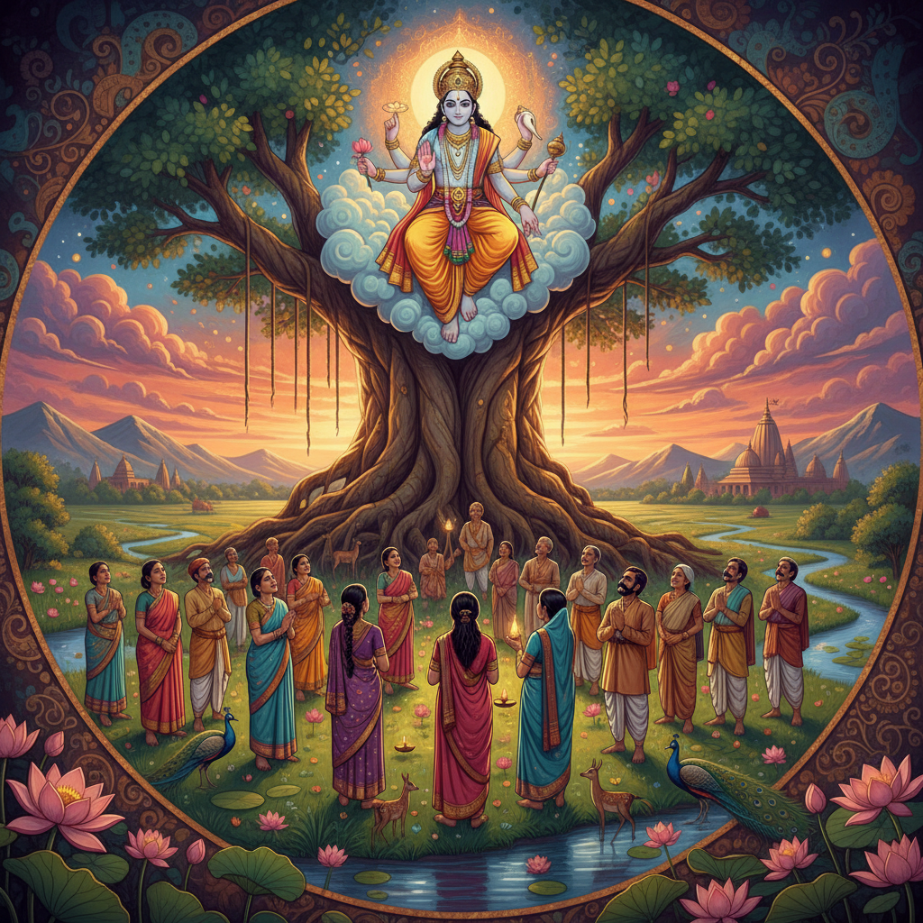 देवाला साकडे