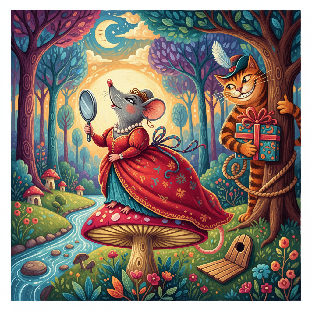 Cover artwork for La ratita presumida y el gato tramposo