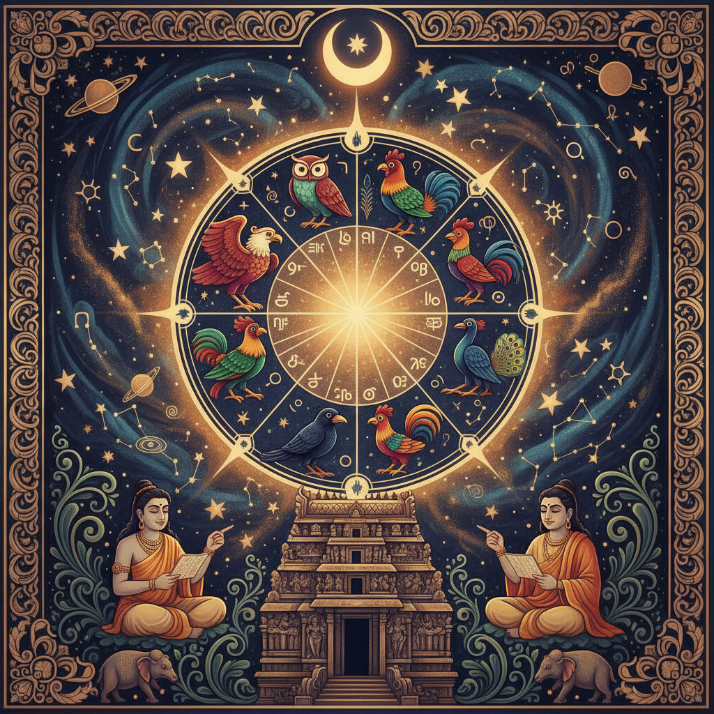 Cover artwork for The Secrets of Panchapakshi: Ancient Tamil Astrology