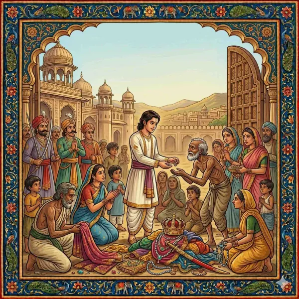 The Prince Who Gave Away Everything: A Panchatantra Tale