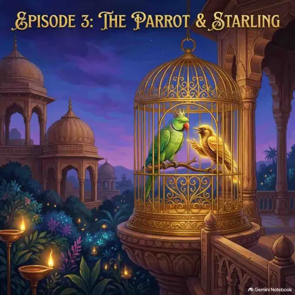 Cover artwork for Vikram and Betal - The Debate of the Parrot and the Starling