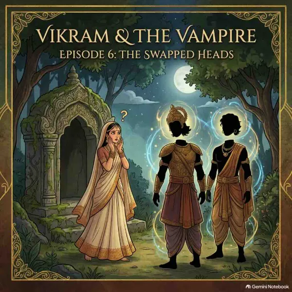 Cover artwork for Vikram and Betal - The Mystery of the Swapped Heads
