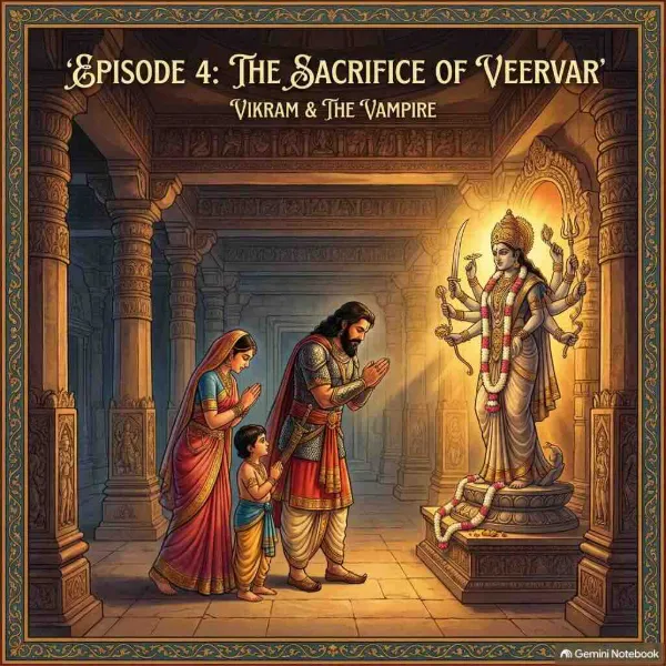 Cover artwork for Vikram and Betal - The Supreme Sacrifice of Veervar
