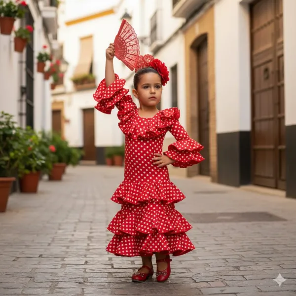 La pequeña bailarina española