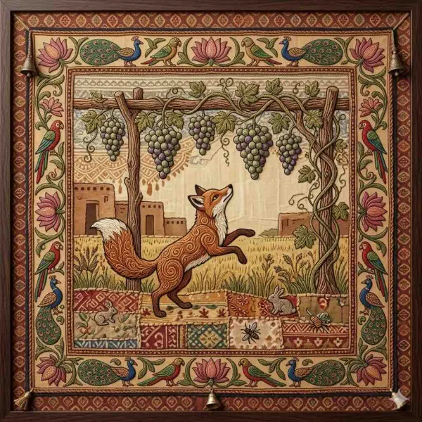 The Fox and the Sour Grapes: A Panchatantra Lesson