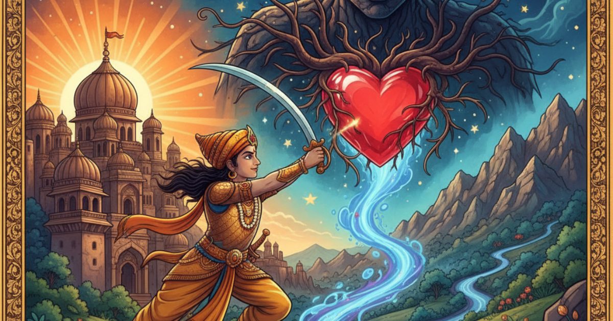 Cover artwork for ராஜேந்திரன் மற்றும் ராட்சசனின் இதயம்