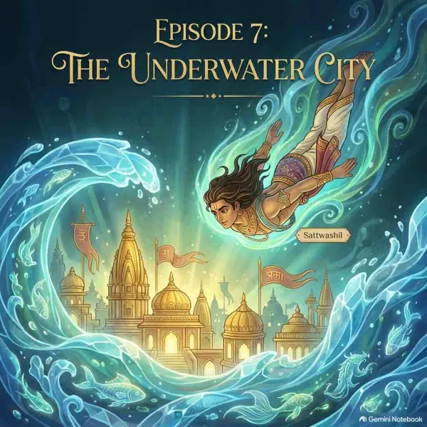 Cover artwork for Vikram and Betal - The Underwater City