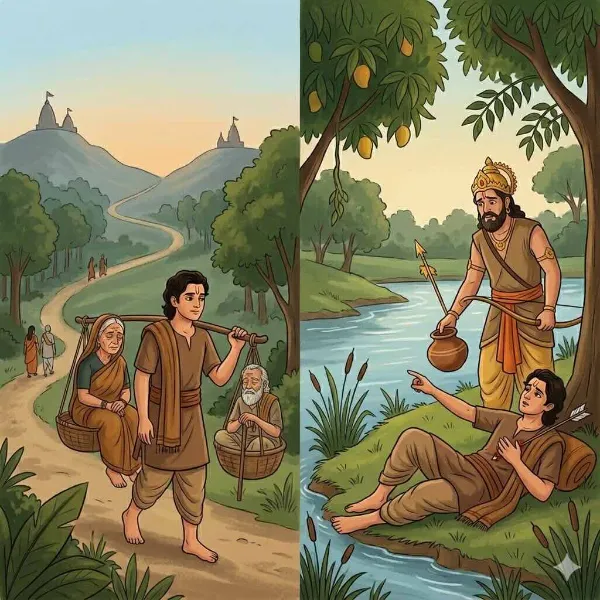 श्रवण कुमार की अमर भक्ति और अंतिम इच्छा