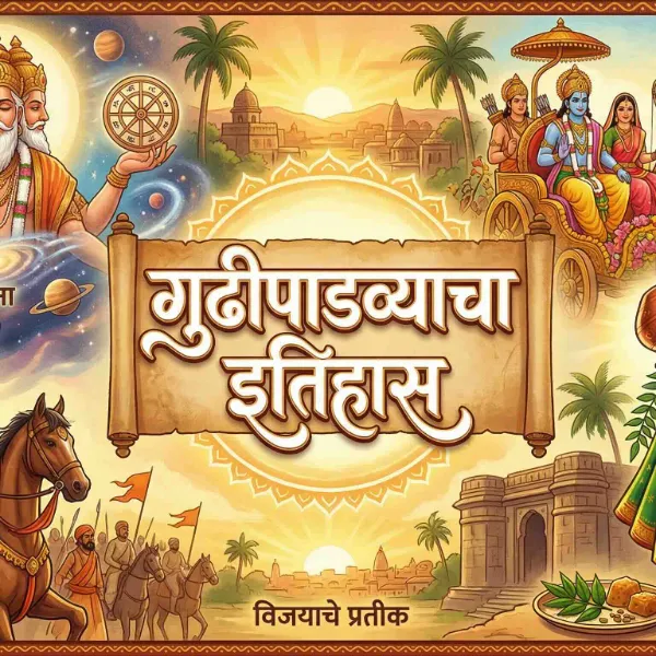 Cover artwork for गुढीपाडव्याचा इतिहास