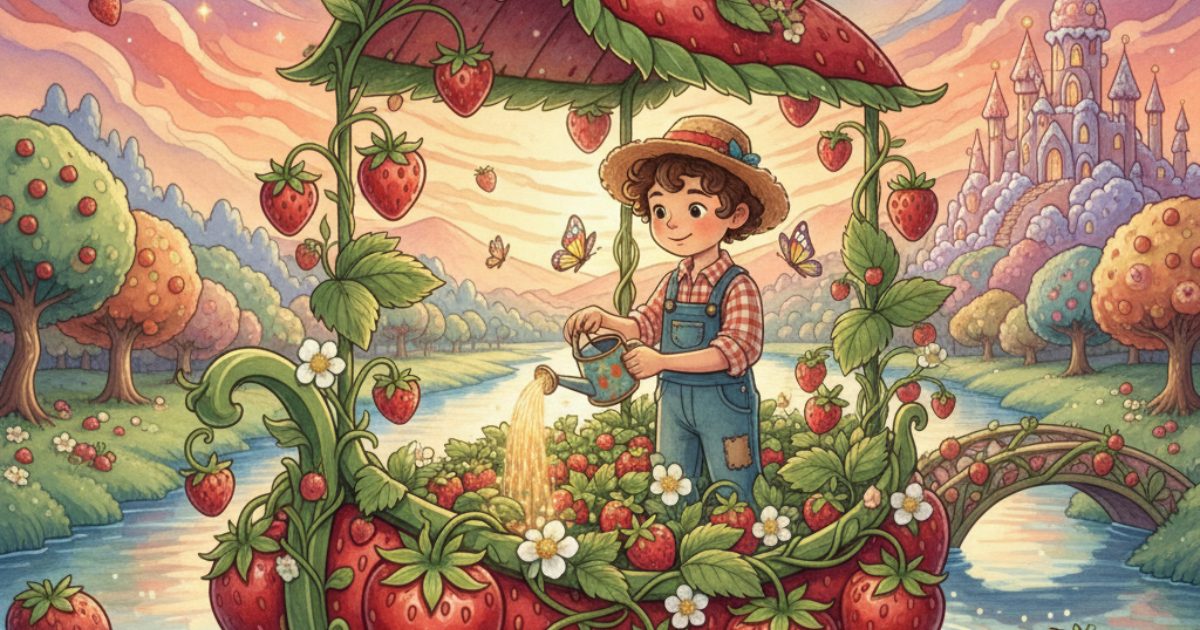 Theo's Magical Strawberry Patch Boat