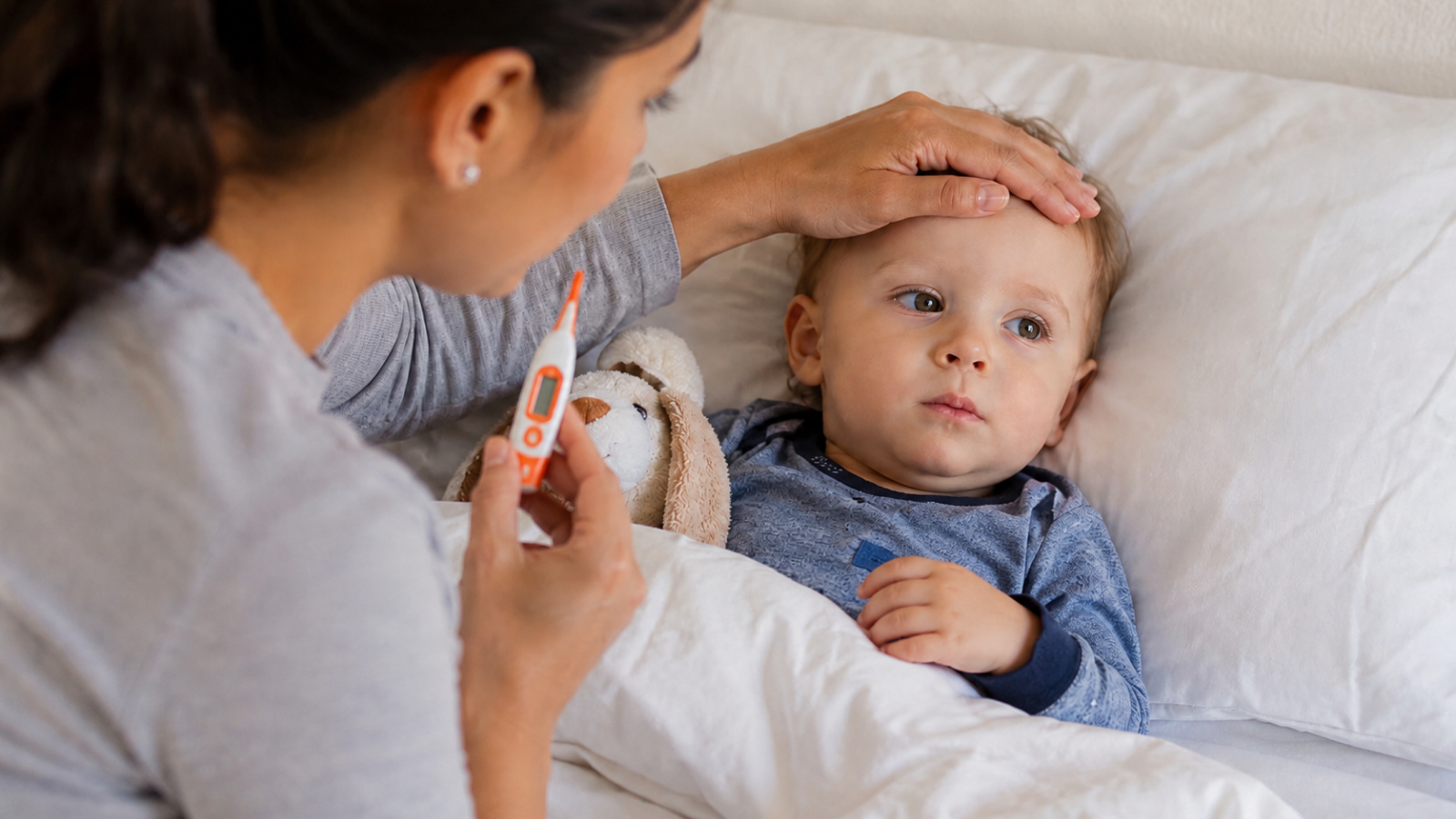 Fiebre en bebés y niños: Cuándo ir al médico y en qué debes fijarte
