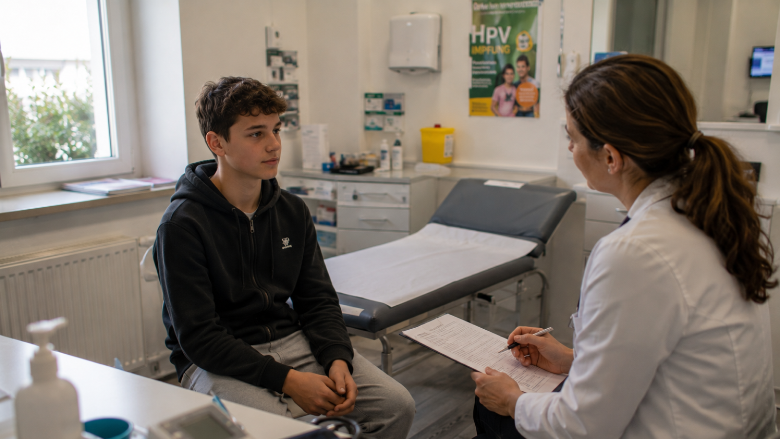 Examen J1 : Le premier bilan de santé pour adolescents expliqué simplement