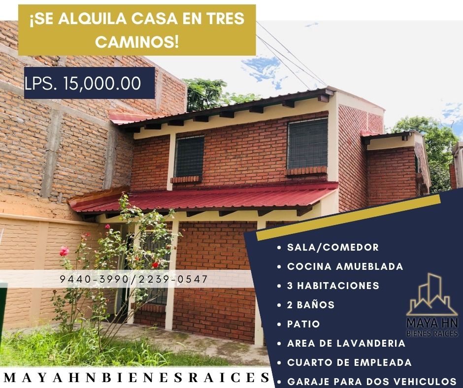 Casa in 3RJC+VFW, P.º Tres Caminos, Tegucigalpa, Honduras