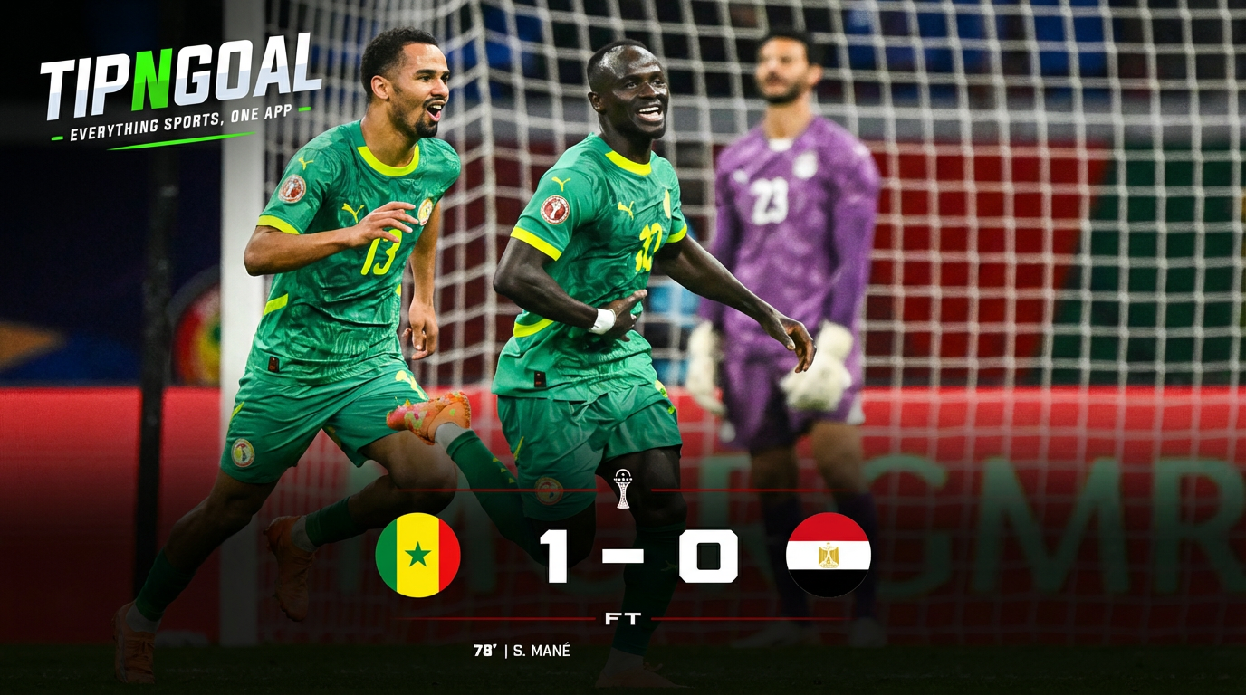 Senegal Defeat Egypt 1–0 to Book Spot in AFCON 2025 Final