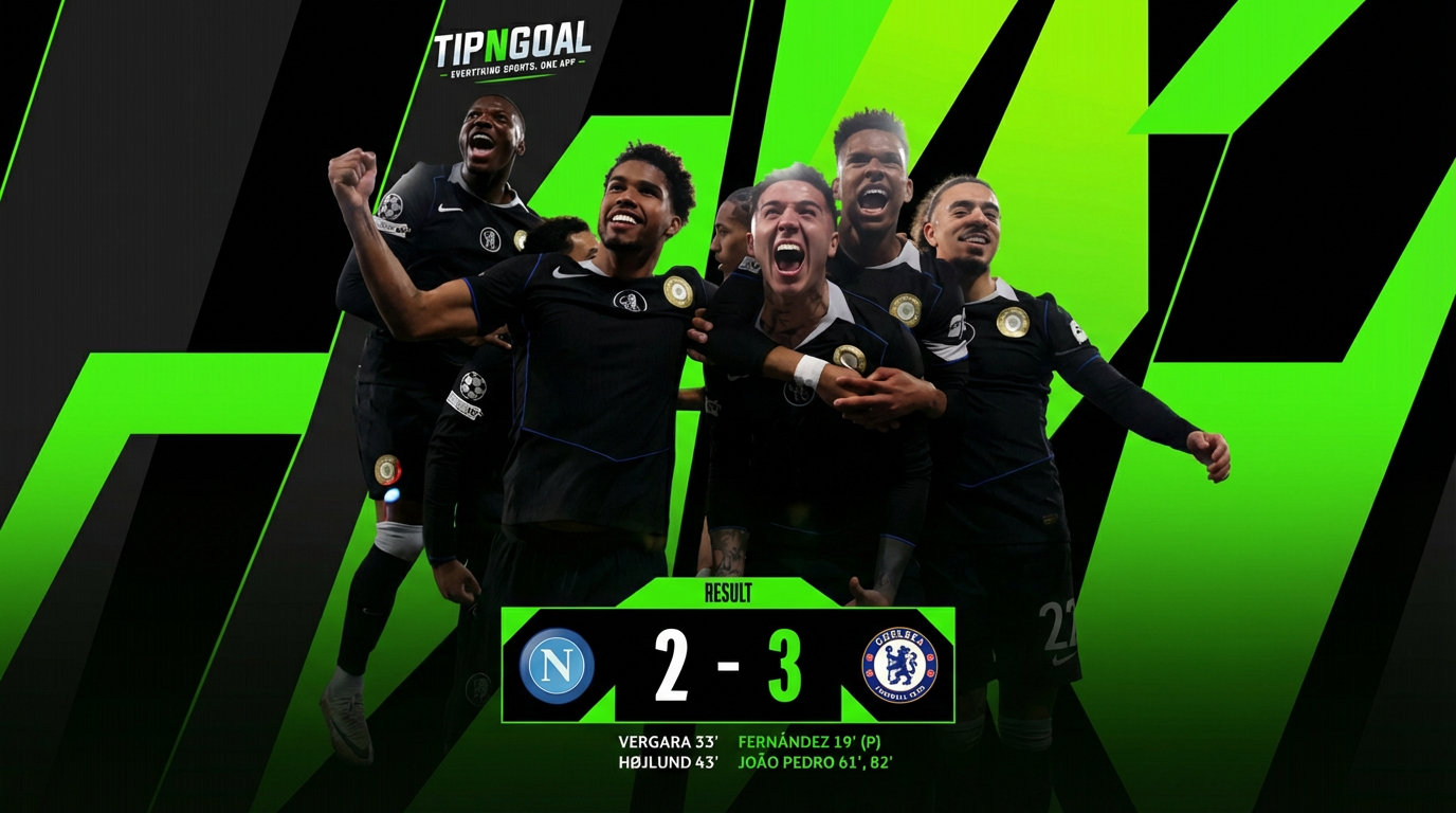 Chelsea Complete Naples Comeback: Late Goals Sink Napoli in UCL Showdown