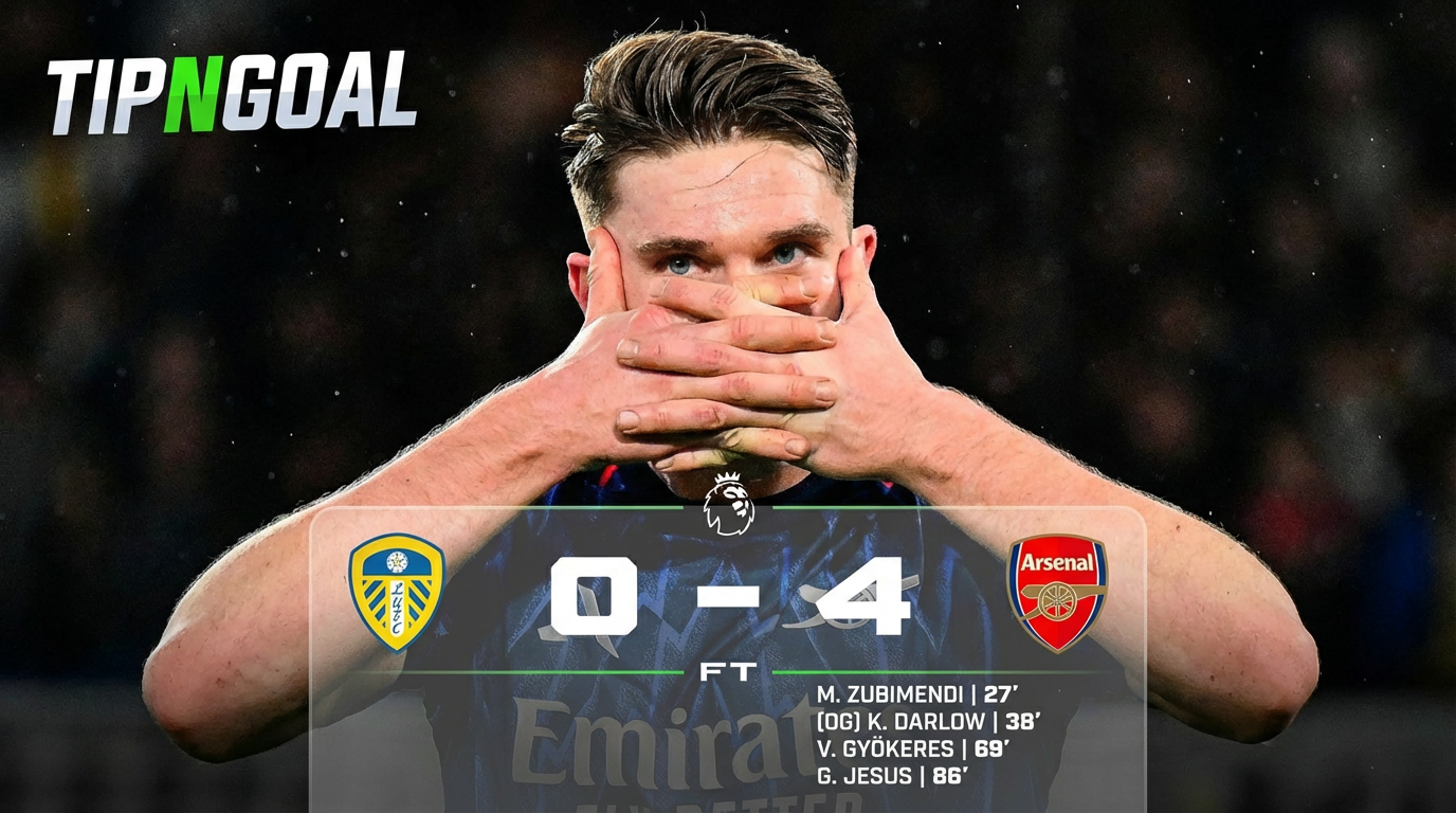 Arsenal Run Riot at Elland Road with Dominant Win Over Leeds United

