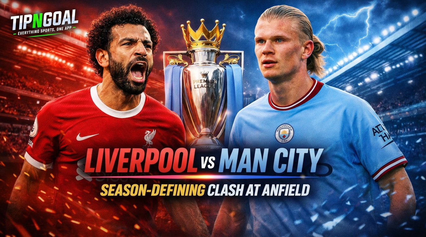 Title Race Tension Builds as Liverpool and Man City Prepare for High-Stakes Anfield Showdown