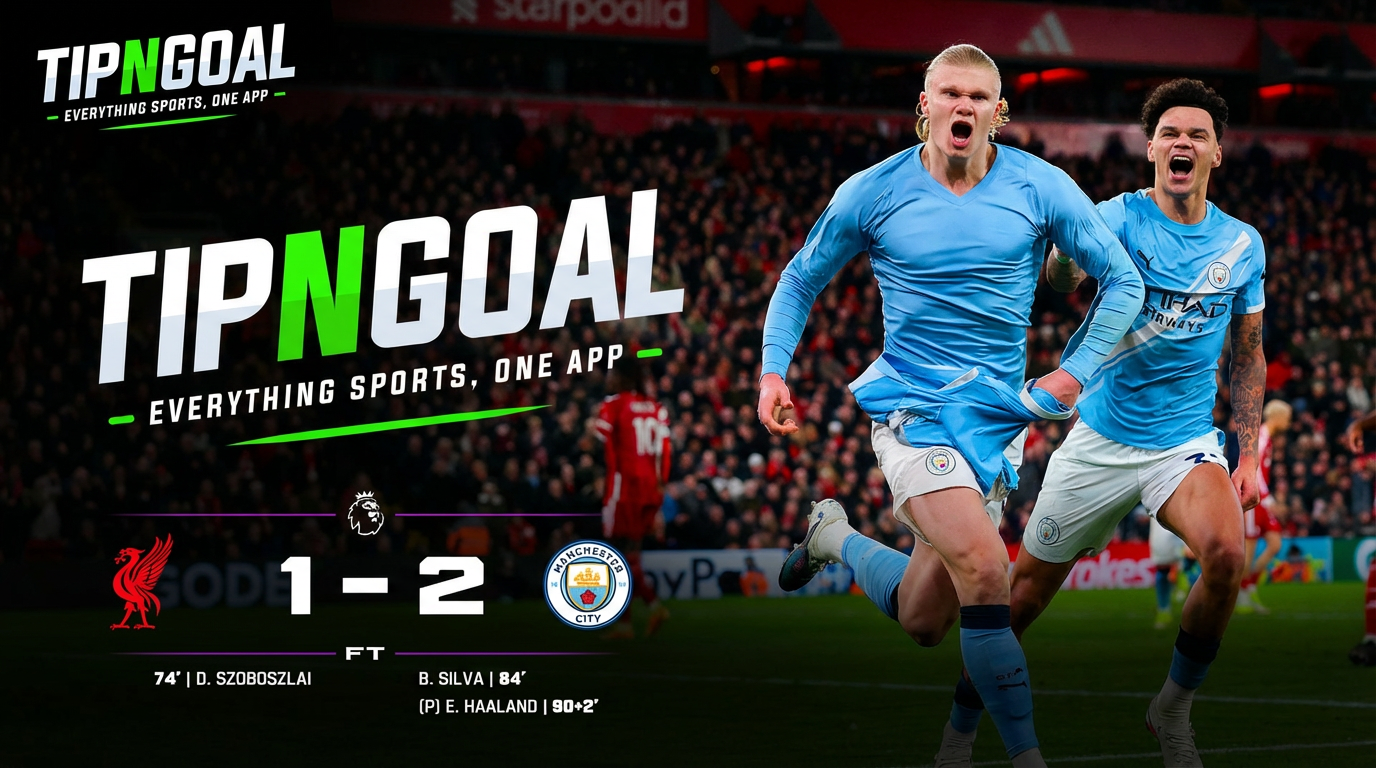 ANFIELD SHOCK! Haaland’s Late Penalty Sinks Liverpool