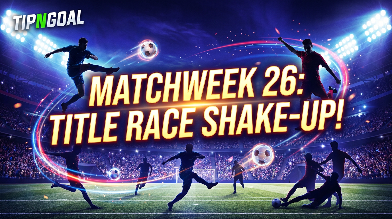 Title Race Trembles, Top-Four Dreams on the Line: Matchweek 26 Set to Shake the Premier League