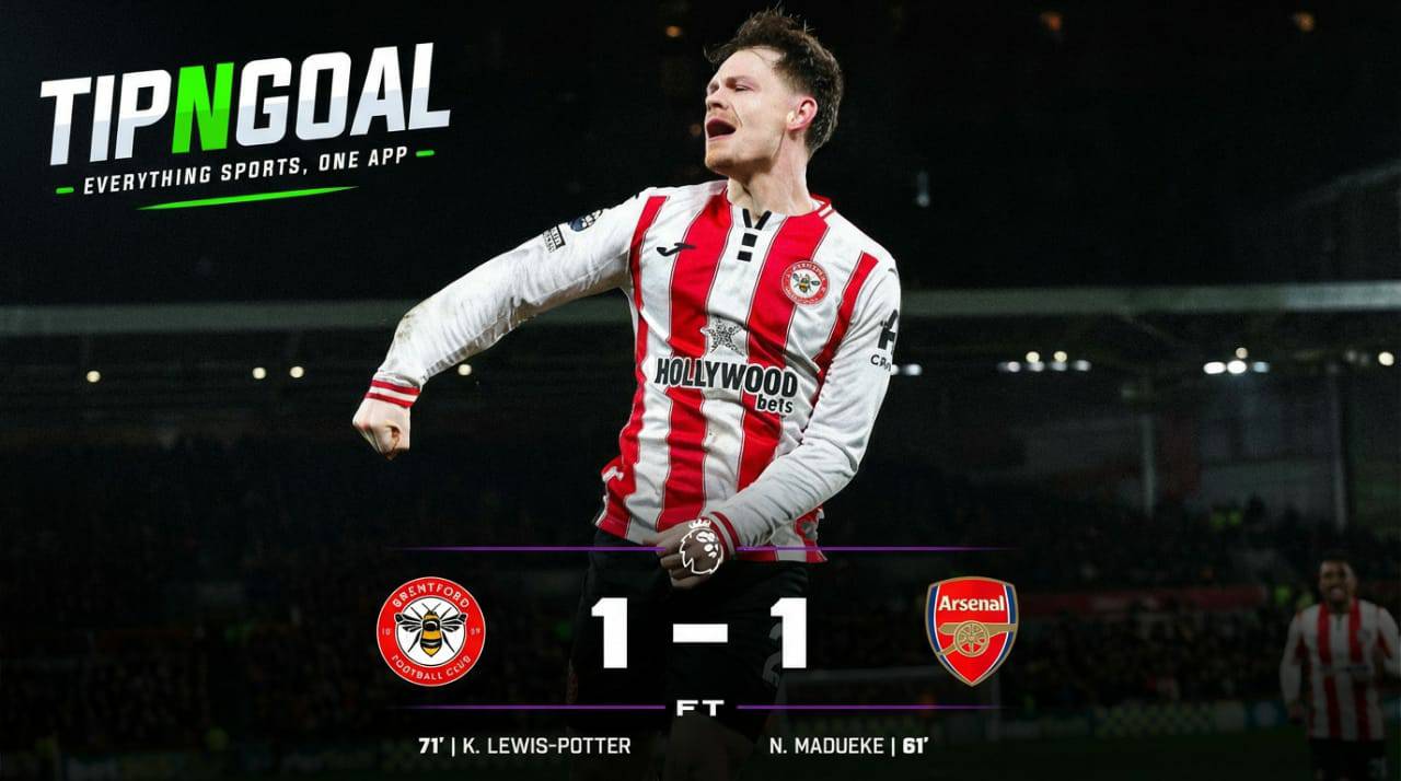 Arsenal Held by Brentford in Fierce London Derby as Title Race Takes Another Twist
