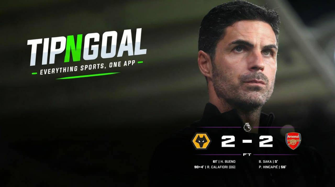 Title Dreams Dented? Arsenal Drop Crucial Points After Wolves’ Late Fightback