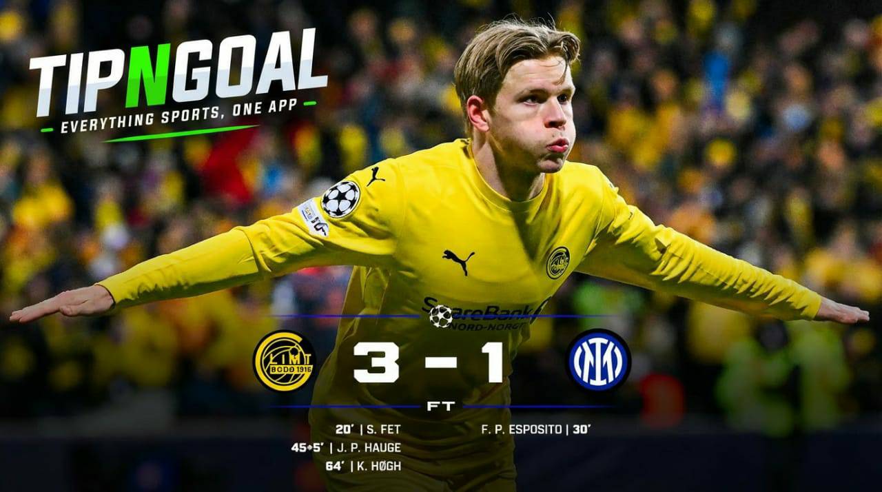 Champions League Bombshell! Inter Humbled by Fearless Bodø/Glimt