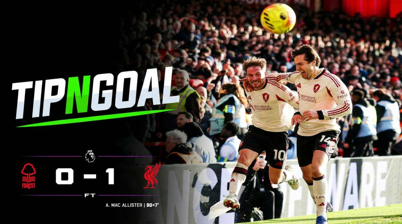 Mac Allister’s 97th-Minute Strike Seals Dramatic 1-0 Victory for Liverpool at Nottingham Forest