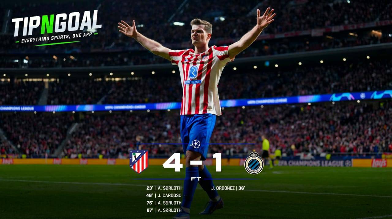 Atlético Madrid Dominate Second Leg to Seal UCL Round of 16 Spot